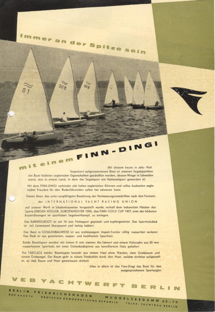 Finn-Dingi - VEB Yachtwerft Berlin - 1960_Seite_001